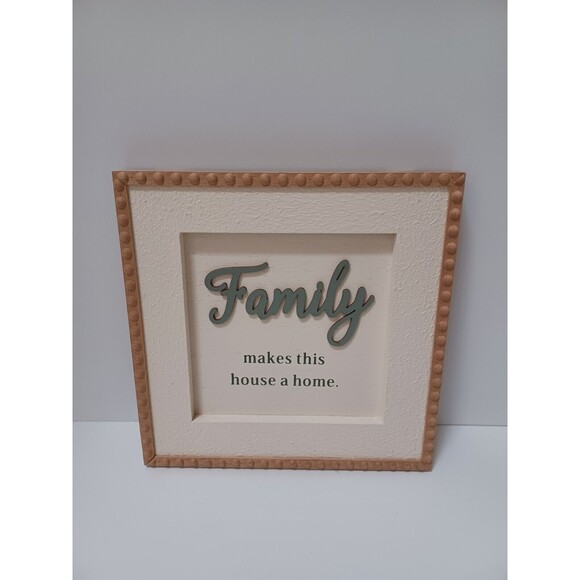 Ashland Warm Heritage Family makes this house a‎ home 10 x 10 Wall Decor - Picture 1 of 4